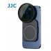 JJC MFS-II Magnetic Mobile Filter Adapter System для iPhone 15/14/16 Pro и Pro Max с интерфейсом фильтра 67 мм