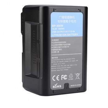 Аккумулятор V-mount DIGITAL BP-300W 14,8v 300wh для профессиональной видеокамеры Sony V-Lock