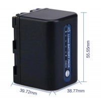 Аккумулятор Sony NP-QM71D Digital с индикатором