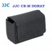 JJC CB-M DGRAY Темно-серый чехол для фотоаппарата Fujifilm X100VI, X100V, X-E5, Canon PowerShot V1