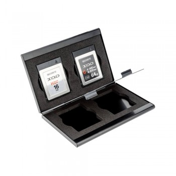 Kiwifotos KCB-M2 Совместимость с SD, CF, XQD, MSD и CFexpress Type-A карты