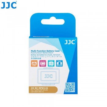 JJC BC-NPW126 Многофункциональный защитный бокс для 1шт. Fujifilm NP-W126 и 2шт. SD card