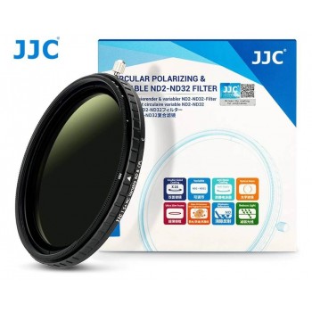фильтр Circular Polarizing & Variable ND2-ND32 Filter JJC F-NC52