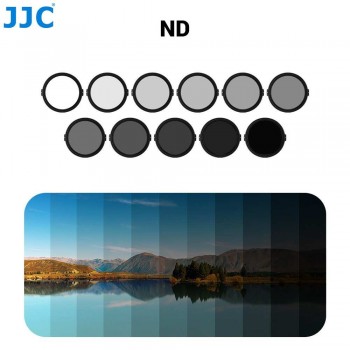 JJC F-NCB82 3-in-1 filter with adjustable ND, CPL, and 1/4 black mist effect