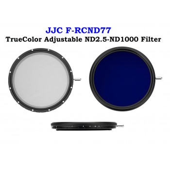 JJC F-RCND77 TrueColor Adjustable ND2.5-ND1000 Filter
