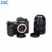 JJC L-RLL Крышка передняя и задняя для камер и объективов Leica, Panasonic, Sigma L mount