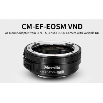  Переходное кольцо Commlite CM-EF-EOSM VND для EF/EF-S объектив на EOSM камеры с Variable ND филтер