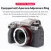 Переходное кольцо  VILTROX EF-FX1 Pro для объектива Canon EF/EF-S на байонет X-mount