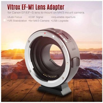 Переходное кольцо VILTROX EF-M1 для Canon EF/EF-S байонет на M43 камеры
