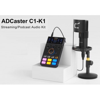 COMICA ADCaster C1-K1 Streaming/Podcast Audio Kit
