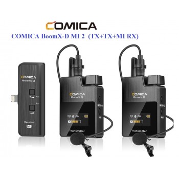 Микрофон COMICA BoomX-D MI 2 (TX+TX+MI RX)