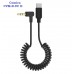 COMICA  CVM-D-UC II (3.5mm TRS to USB-C Audio Cable with ADC Chip)