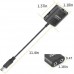 Переходник COMICA CVM-SPX-UC (M)  Multi-functional 3.5mm (TRS/TRRS)-USB-C Audio Cable Adapter