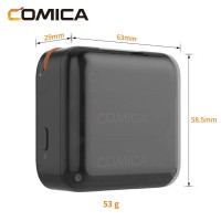 Comica Vimo S-MI (RX+TX+TX) 2,4G Dual-channel Mini Wireless Microphone