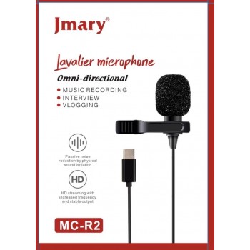 Петличный микрофон Jmary MC-R2 Type-C