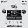 Jmary MW-19 Беспроводной микрофон 2.4GHz для мобильных устройств и камер Type-c и Lightning