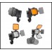 Накамерный свет Professional Video Light LED-VL015 (зарядка + Акку. F570)