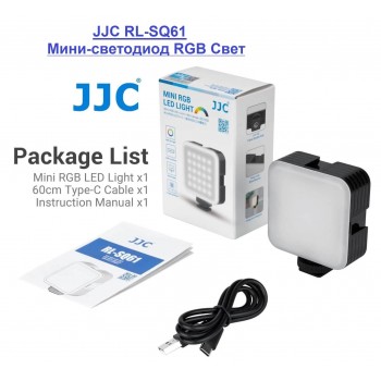 JJC RL-SQ61 Мини-светодиод RGB Свет