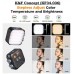 K&F Concept KF34.036 RGB LED Video Ligtht 2500K-9900K (Black)