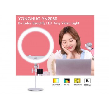 Кольцевая лампа для смартфона YONGNUO YN-208S портативная светодиодная