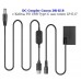 DC Coupler Canon DR-E18 с Кабель PD USB Type-C для canon LP-E17