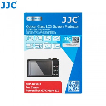 JJC GSP-G7XM3 Защитное стекло для дисплея фотокамеры Canon G7 X Mark III и EOS M200