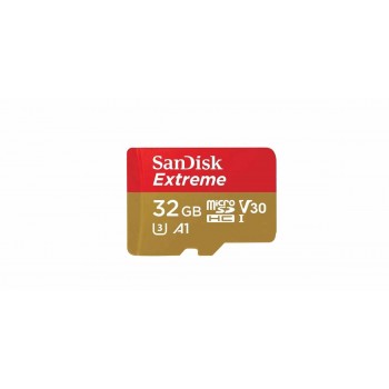 Карта памяти SANDISK Extreme MicroSD 2x 32 ГБ 2шт. с адаптером 100MB/s 667X (SDSQXAF-032G-GN6AT)