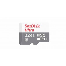 Карта памяти SANDISK ultra MicroSDHC 32ГБ 80MB/s 533X (SDSQUNS-032G-GN3MA)