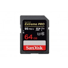 Карта памяти SanDisk Extreme Pro SDXC UHS Class 3 V30 95MB/s 64GB (SDSDXXG-64G-GN4IN)