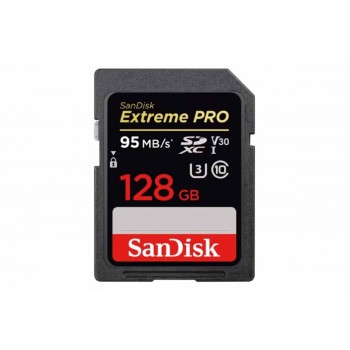 Карта памяти SanDisk Extreme Pro SDXC UHS Class 3 V30 95MB/s 128GB (SDSDXXG-128G-GN4IN)