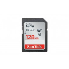 Карта памяти SanDisk Ultra SDXC 128GB Class 10 UHS-I 80MB/s 533X (SDSDUNC-128G-GN6IN)
