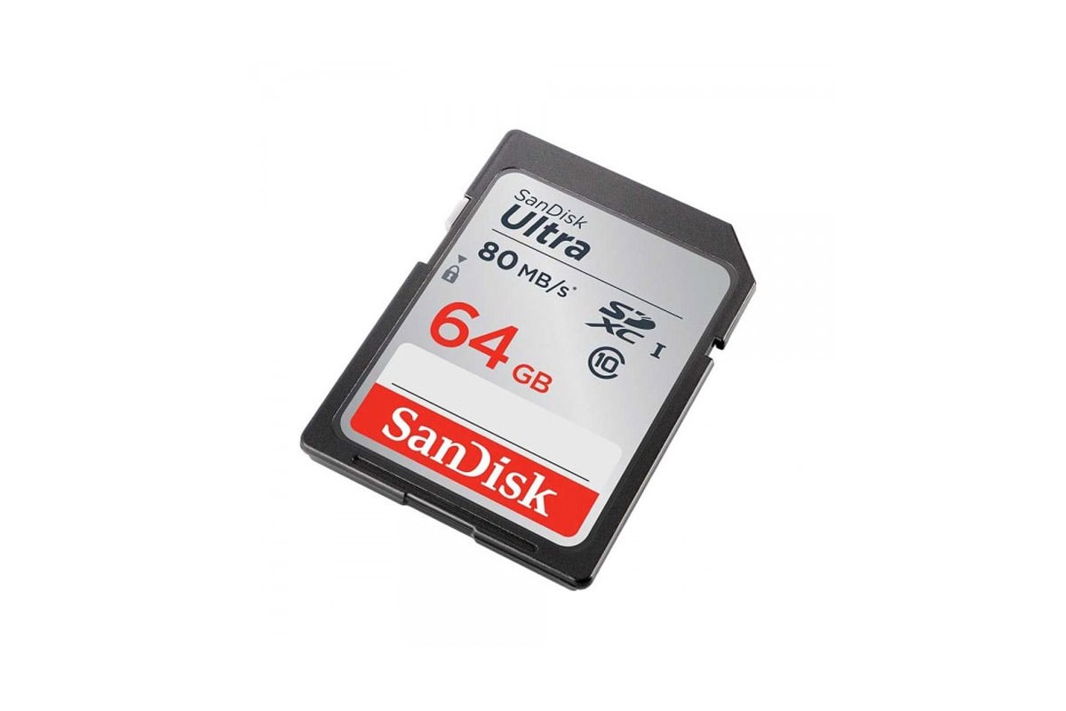 Карта памяти sdxc sandisk ultra 128 гб sdsdun4 128g gn6in