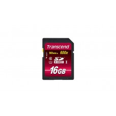 Карта памяти Transcend SDHC16GB Class 10 600x 90mb/s (TS16GSDU1)