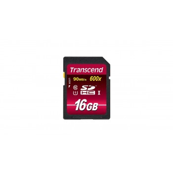 Карта памяти Transcend SDHC16GB Class 10 600x 90mb/s (TS16GSDU1)