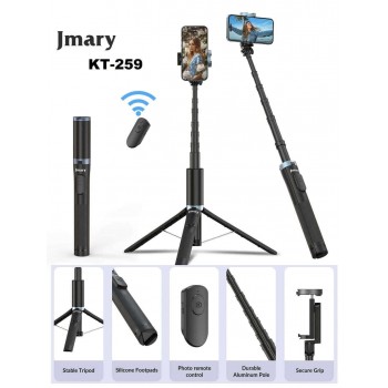 Jmary KT-259 Многофункциональный селфи палка с беспроводным пультом