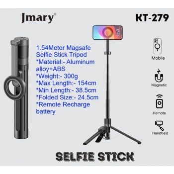 Jmary KT279 Многофункциональный селфи палка с беспроводным пультом