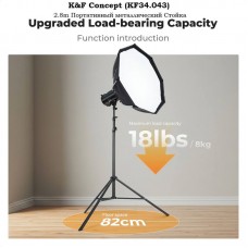 K&F Concept KF34.043 Портативный металлический Стойка 2.8м