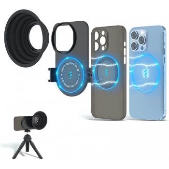 JJC MFS-IPM Magnetic Lens Filter Kit for iPhone 13 Pro Max,14 Pro Max,15 Pro Max 
