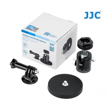 JJC MMB-1 Magnetic Mounting Base Kit для GoPro,DJI OSMO,Insta360x3,Экшн-камера,свет и Фото камера.