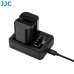 JJC DCH-E6TC Двойное зарядное у-во для Canon LP-E6/E6N/E6NH/E6P 