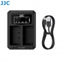 JJC DCH-E6TC Двойное зарядное у-во для Canon LP-E6/E6N/E6NH/E6P