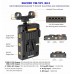 ZGCINE VP-1 VM-VP1 Kit1 V-Mount Battery Plate, разветвитель питания со стандартным V-образным креплением для цифровых зеркальных фотокамер BMPCC 4K/6k, RED, Canon, камкордеров